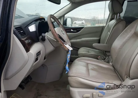 2012 Nissan Quest S from USA, damaged, VIN JN8AE2KP3C9031629